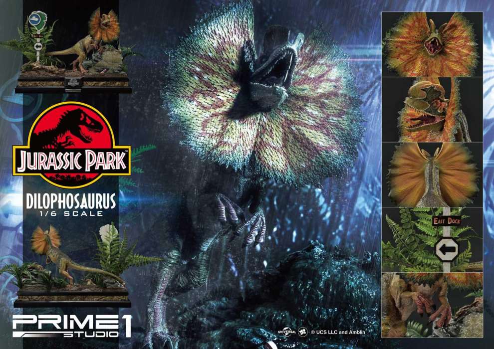 Jurassic Park (Film) Dilophosaurus