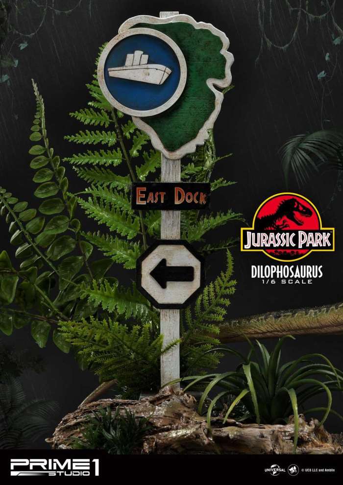 Jurassic Park (Film) Dilophosaurus