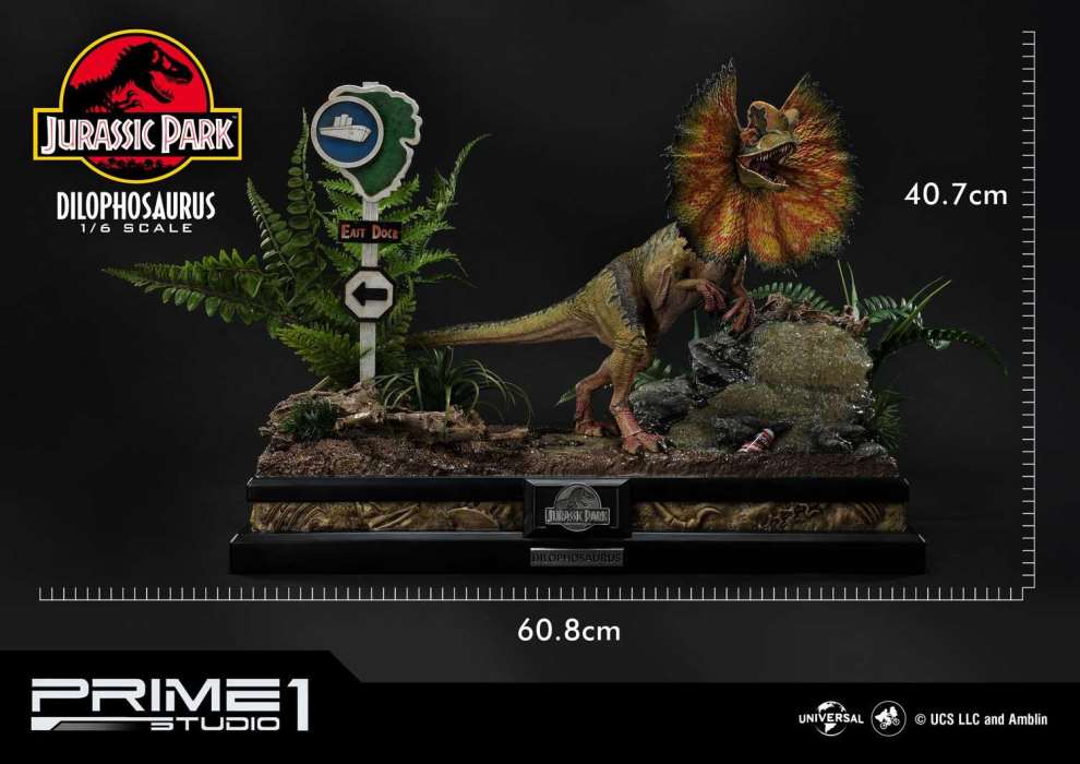 Jurassic Park (Film) Dilophosaurus