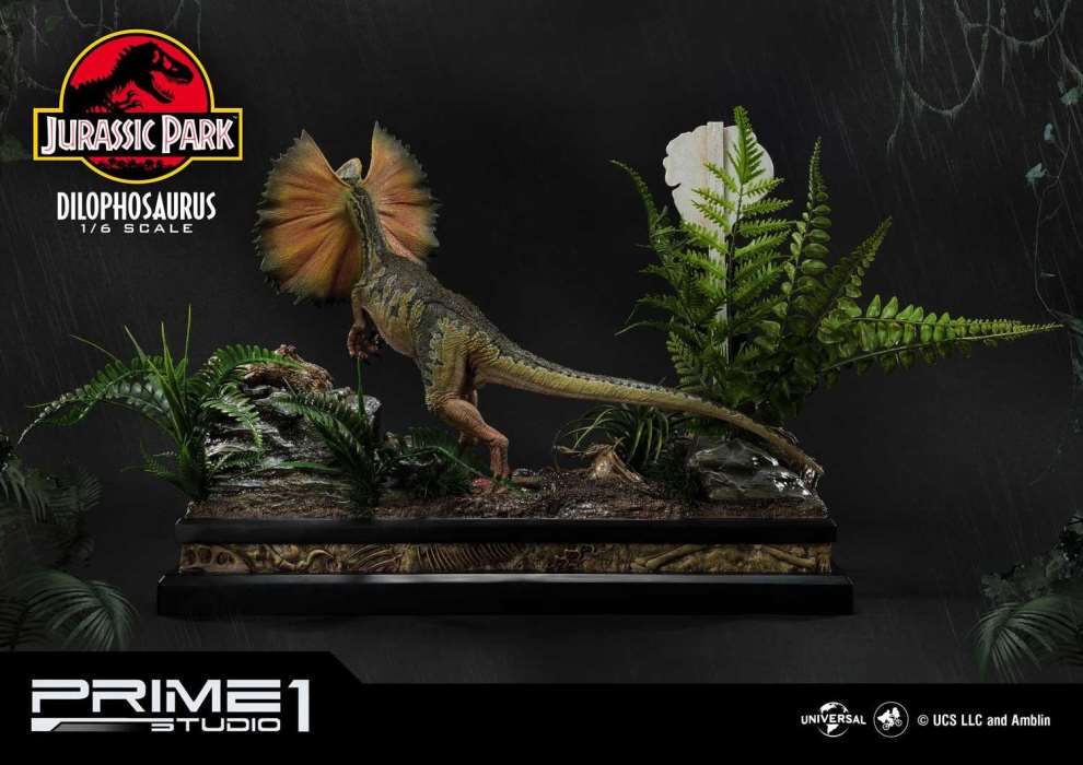 Jurassic Park (Film) Dilophosaurus