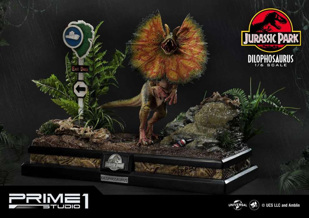 Jurassic Park (Film) Dilophosaurus