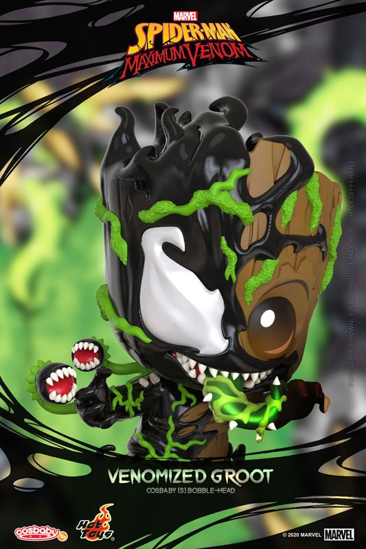 CosBaby Spider-Man: Maximum Venom [Size S] Groot (Venomized Ver.)