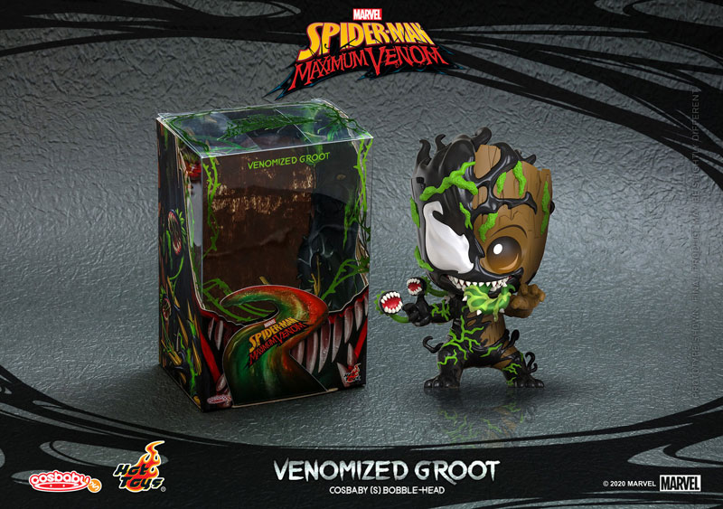 CosBaby Spider-Man: Maximum Venom [Size S] Groot (Venomized Ver.)