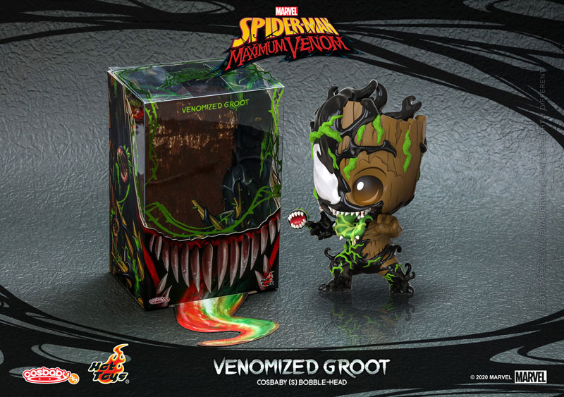 CosBaby Spider-Man: Maximum Venom [Size S] Groot (Venomized Ver.)