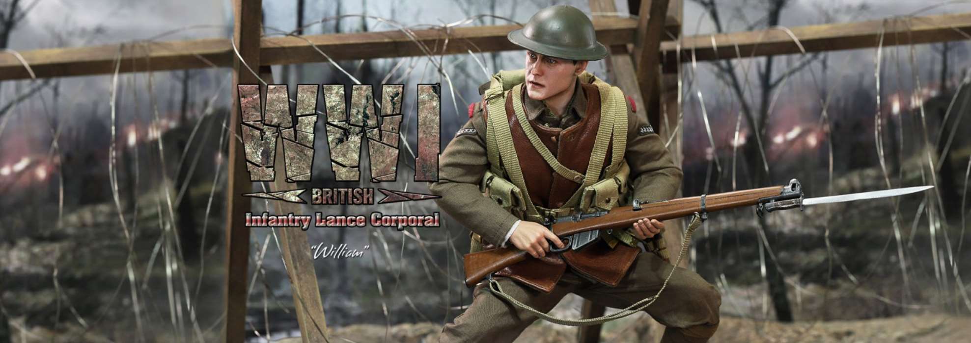 1/6 British Infantry Type A in World War I