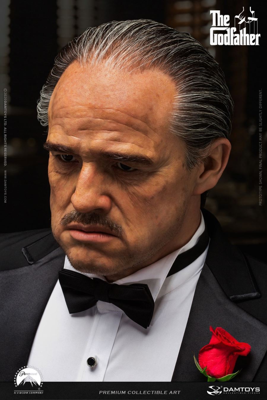 The Godfather 1972 Edition 1/1 Full Scale Silicone Collectible Bust