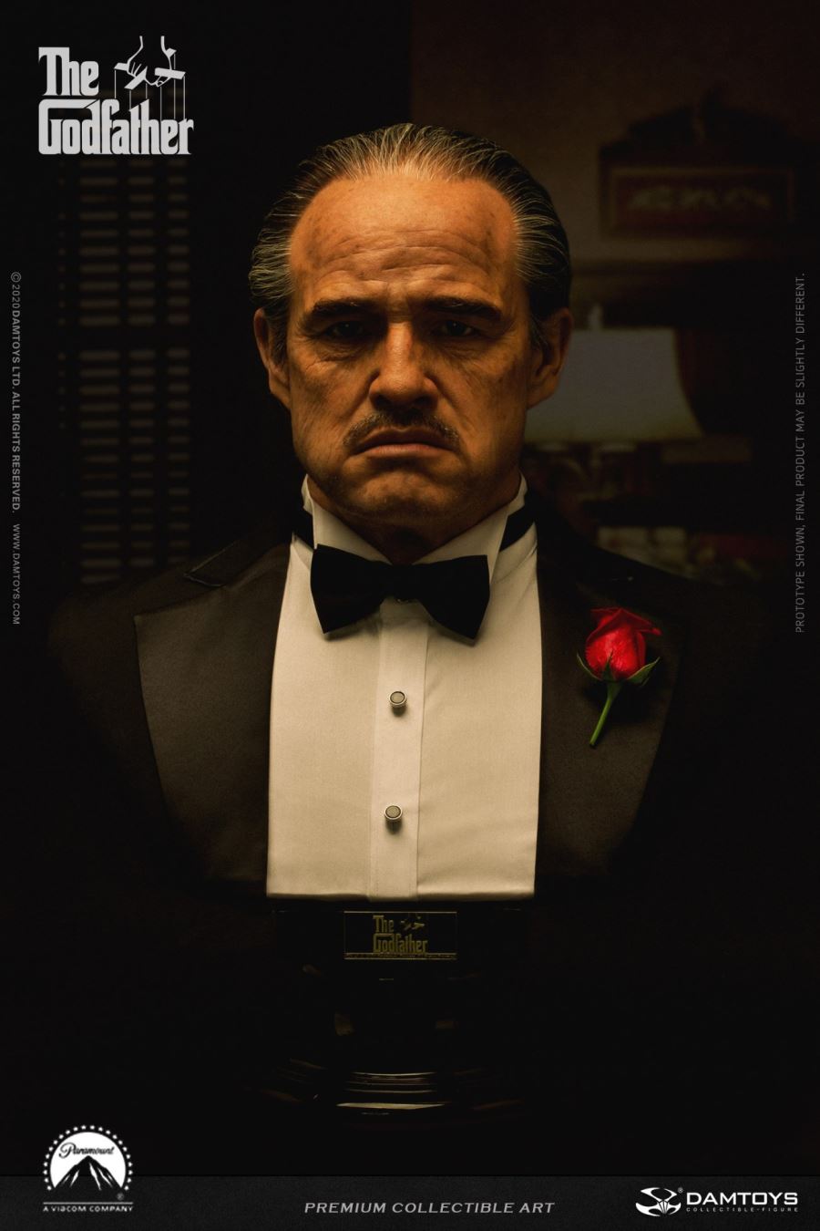 The Godfather 1972 Edition 1/1 Full Scale Silicone Collectible Bust