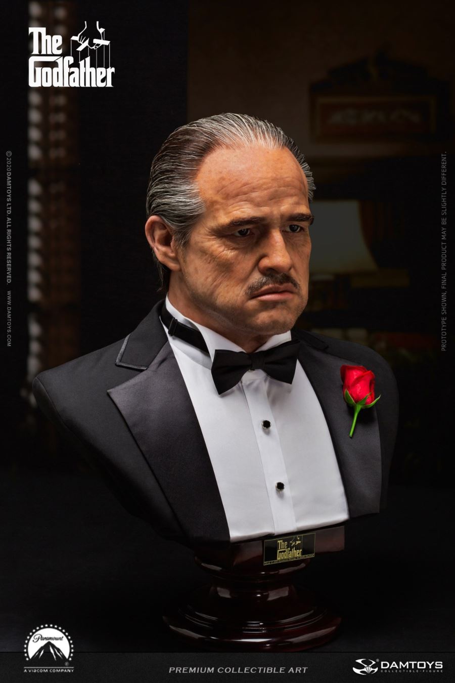 The Godfather 1972 Edition 1/1 Full Scale Silicone Collectible Bust