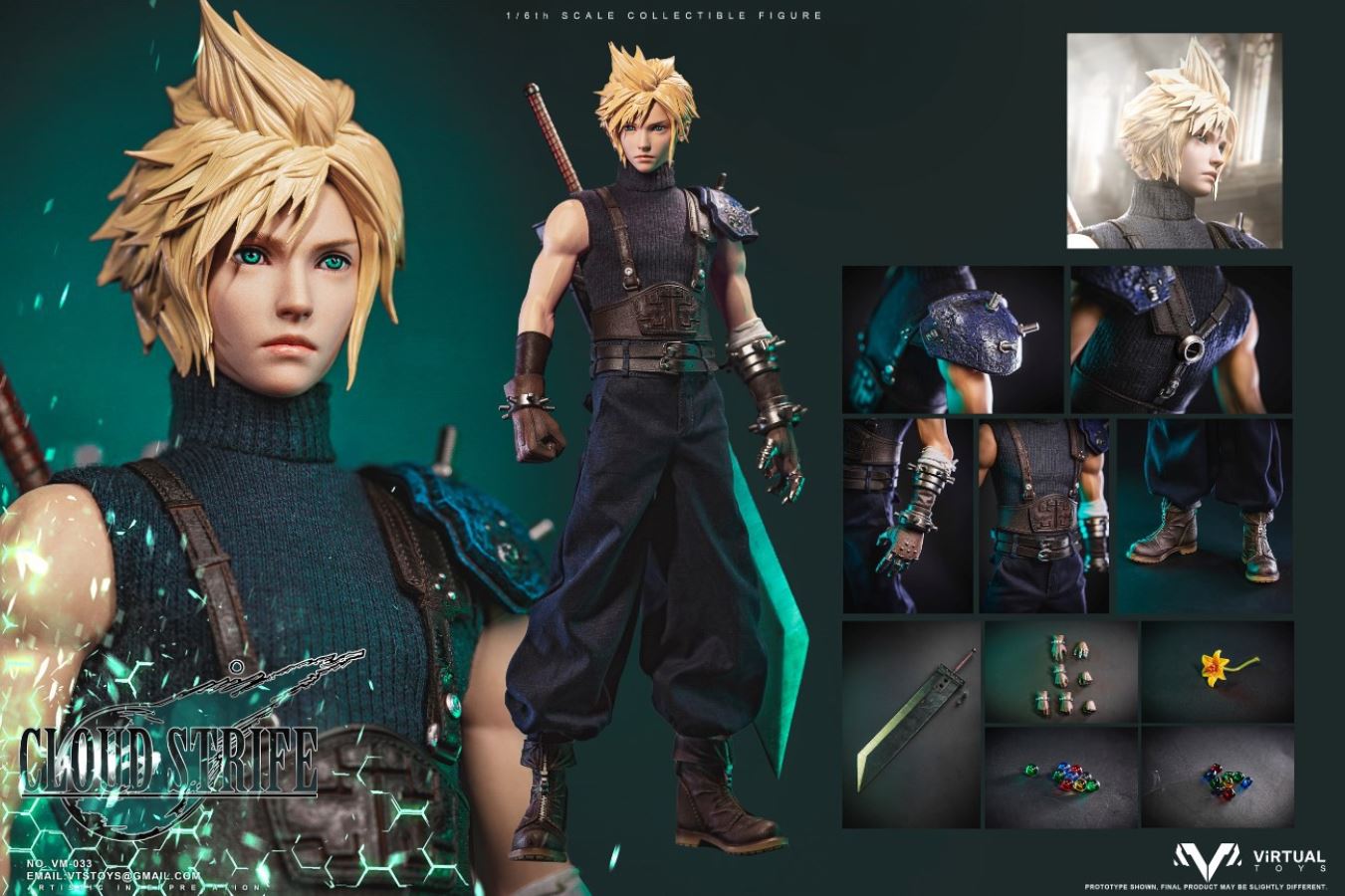 1/6 FORMER 1st CLASS SOLDIER (Cloud)