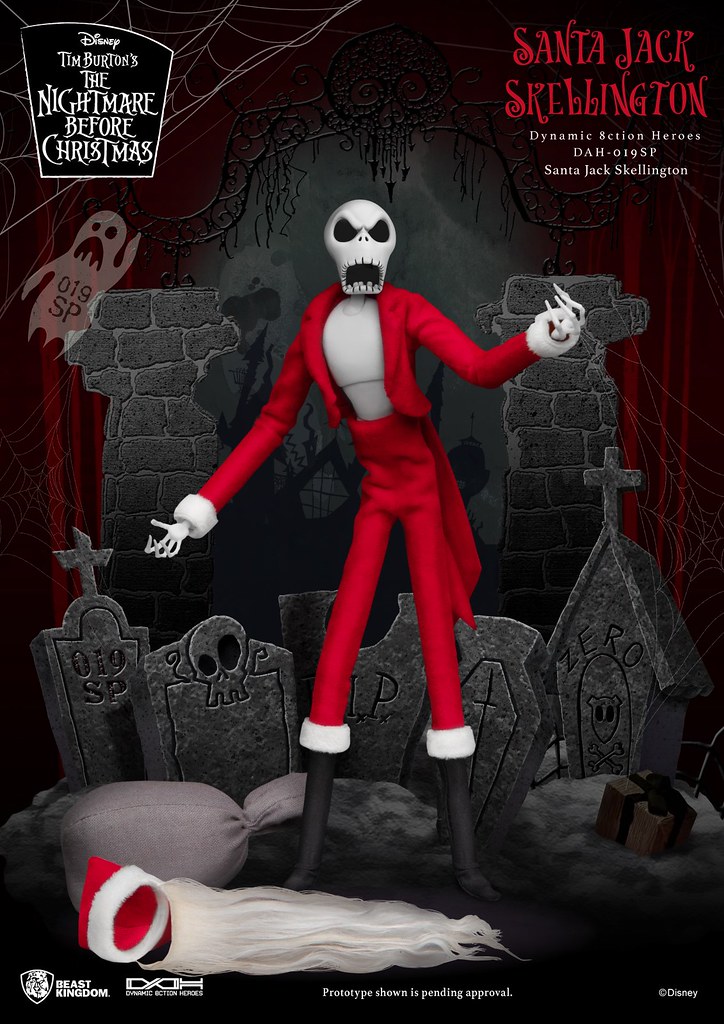 The Nightmare Before Christmas Santa Jack Skellington
