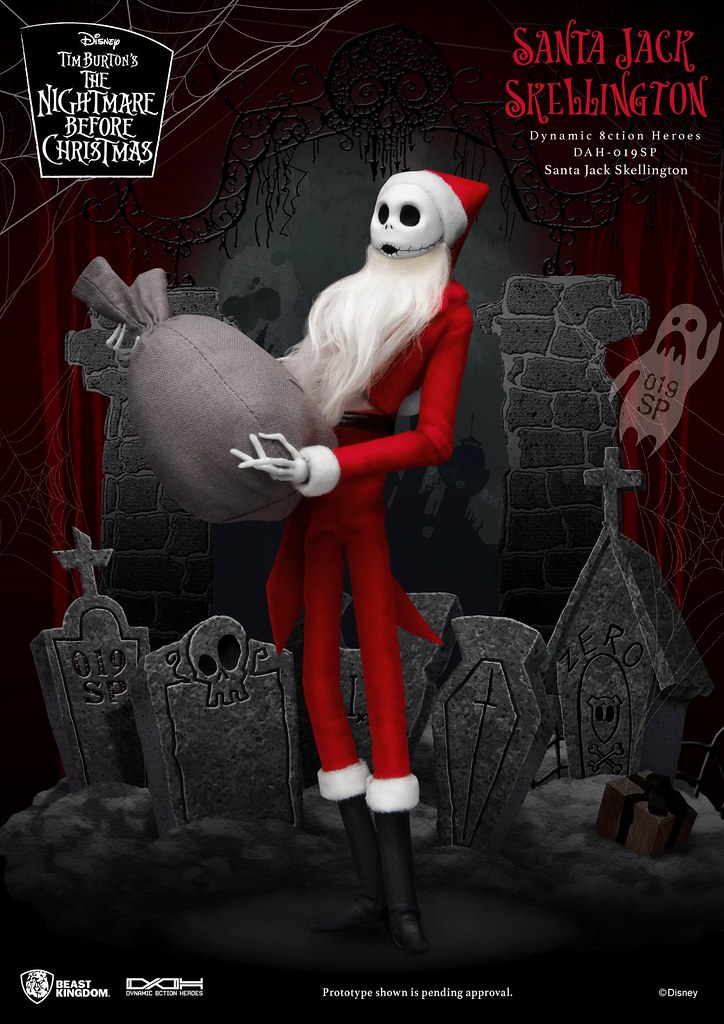 The Nightmare Before Christmas Santa Jack Skellington