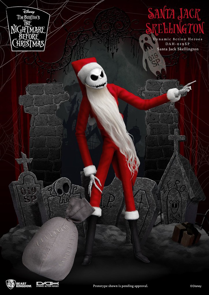 The Nightmare Before Christmas Santa Jack Skellington
