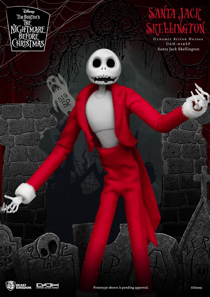 The Nightmare Before Christmas Santa Jack Skellington