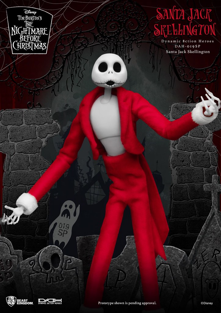 The Nightmare Before Christmas Santa Jack Skellington