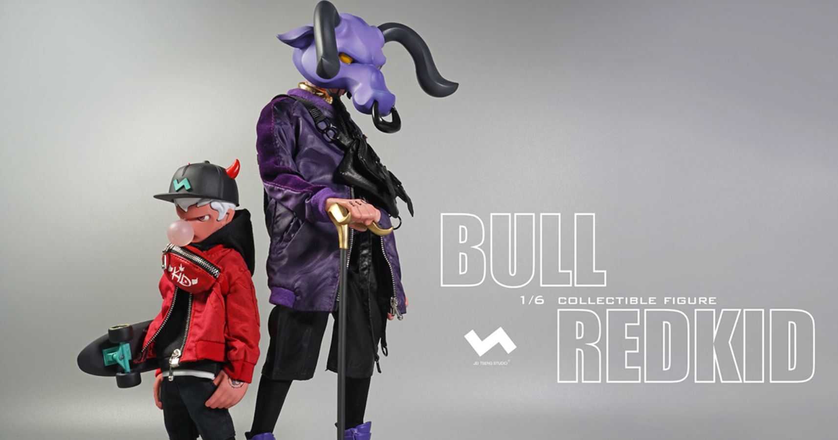 1/6 Street Mask Series BULL & RedKid