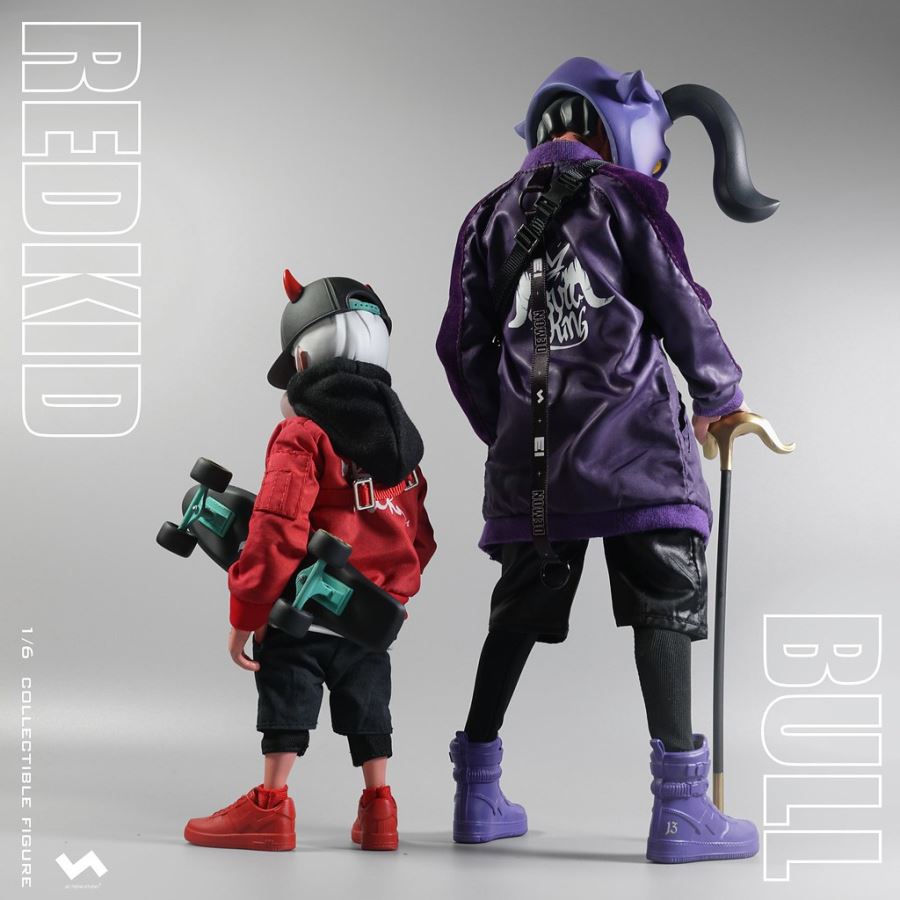 1/6 Street Mask Series BULL & RedKid