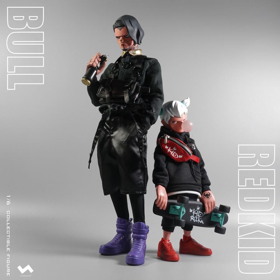 1/6 Street Mask Series BULL & RedKid