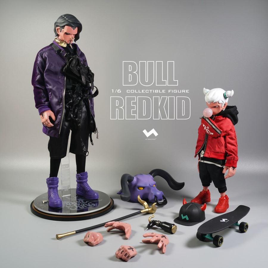 1/6 Street Mask Series BULL & RedKid