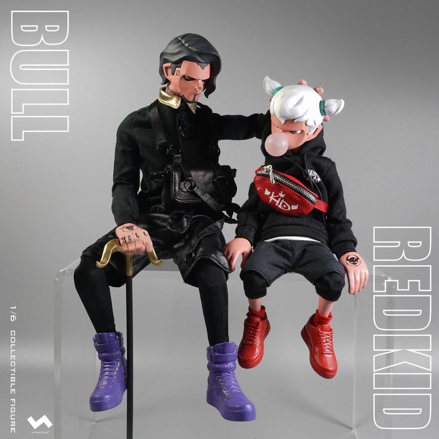 1/6 Street Mask Series BULL & RedKid
