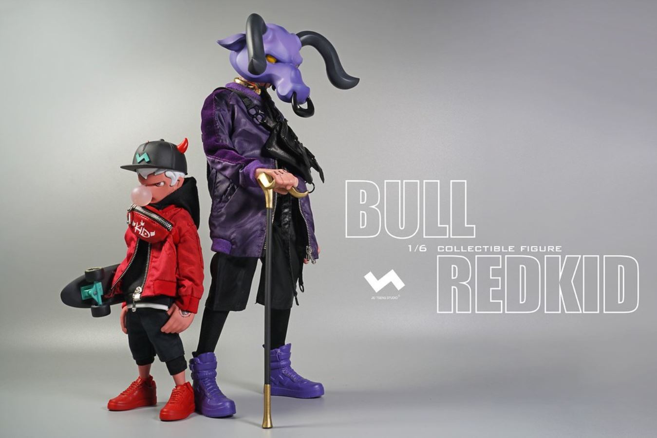 1/6 Street Mask Series BULL & RedKid