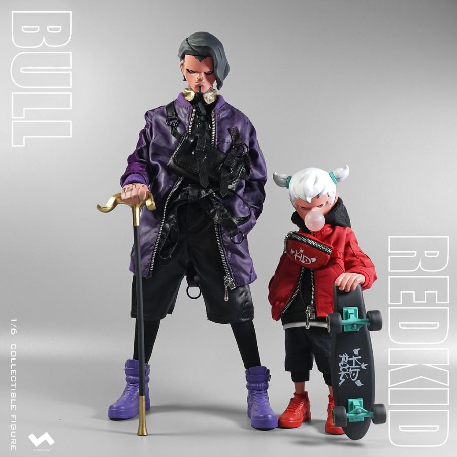 1/6 Street Mask Series BULL & RedKid