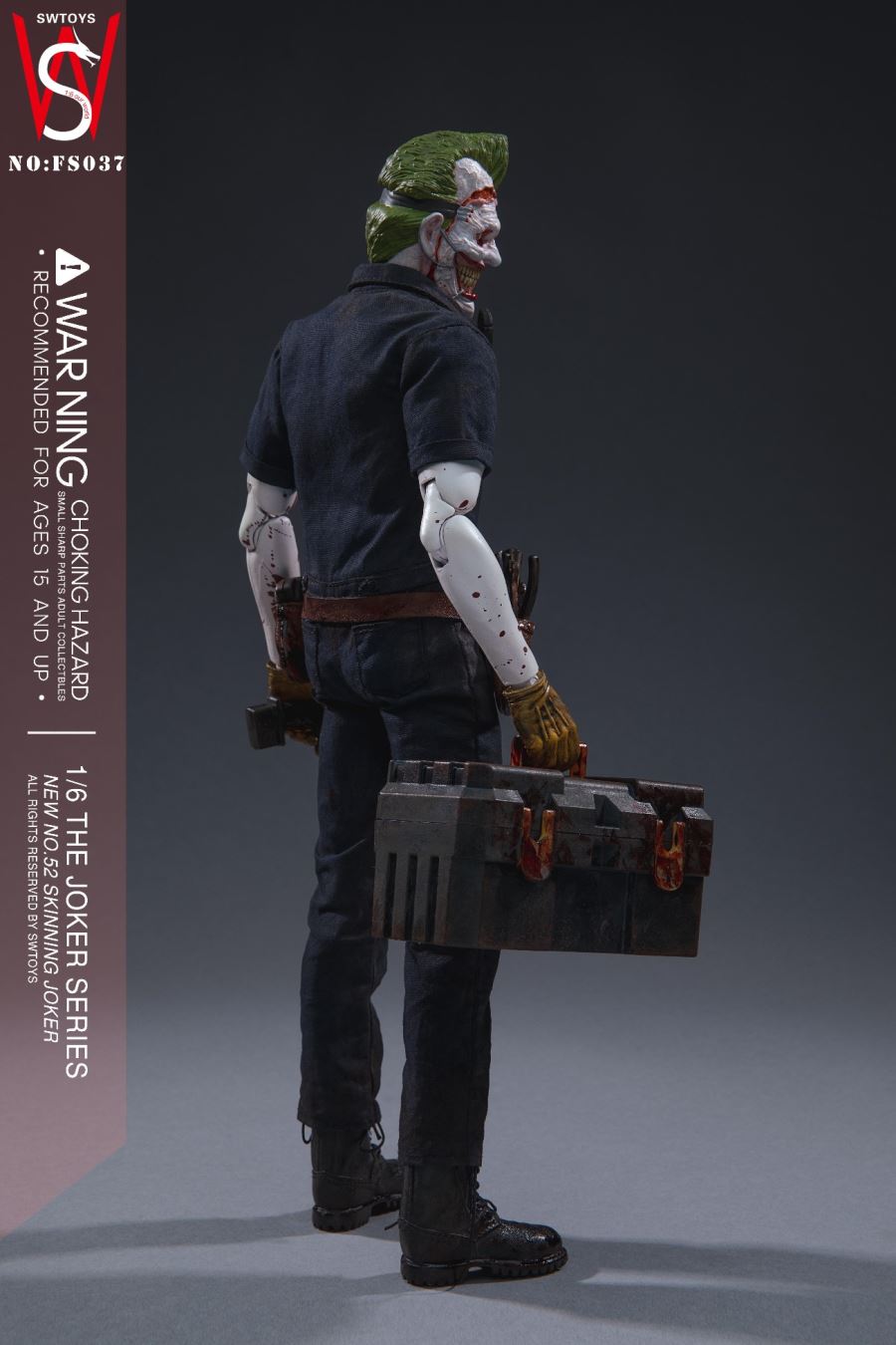1/6 new 52 skinning clown action figure NO: FS037