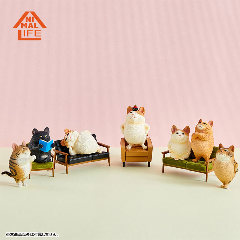 ANIMAL LIFE - Chubby Series - TOSHIO ASAKUMA x FUMEANCATS 8Pack BOX