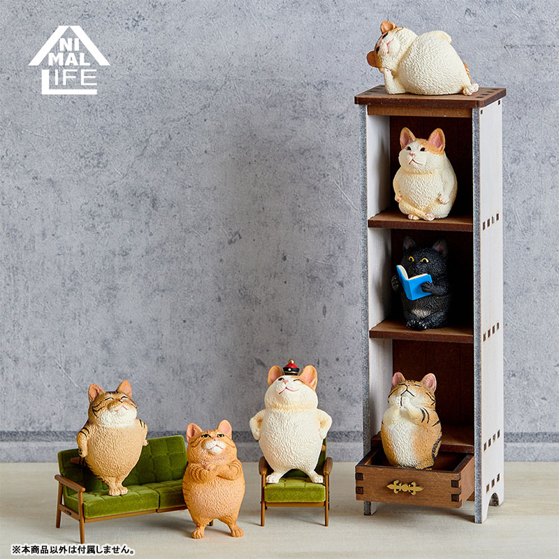 ANIMAL LIFE - Chubby Series - TOSHIO ASAKUMA x FUMEANCATS 8Pack BOX