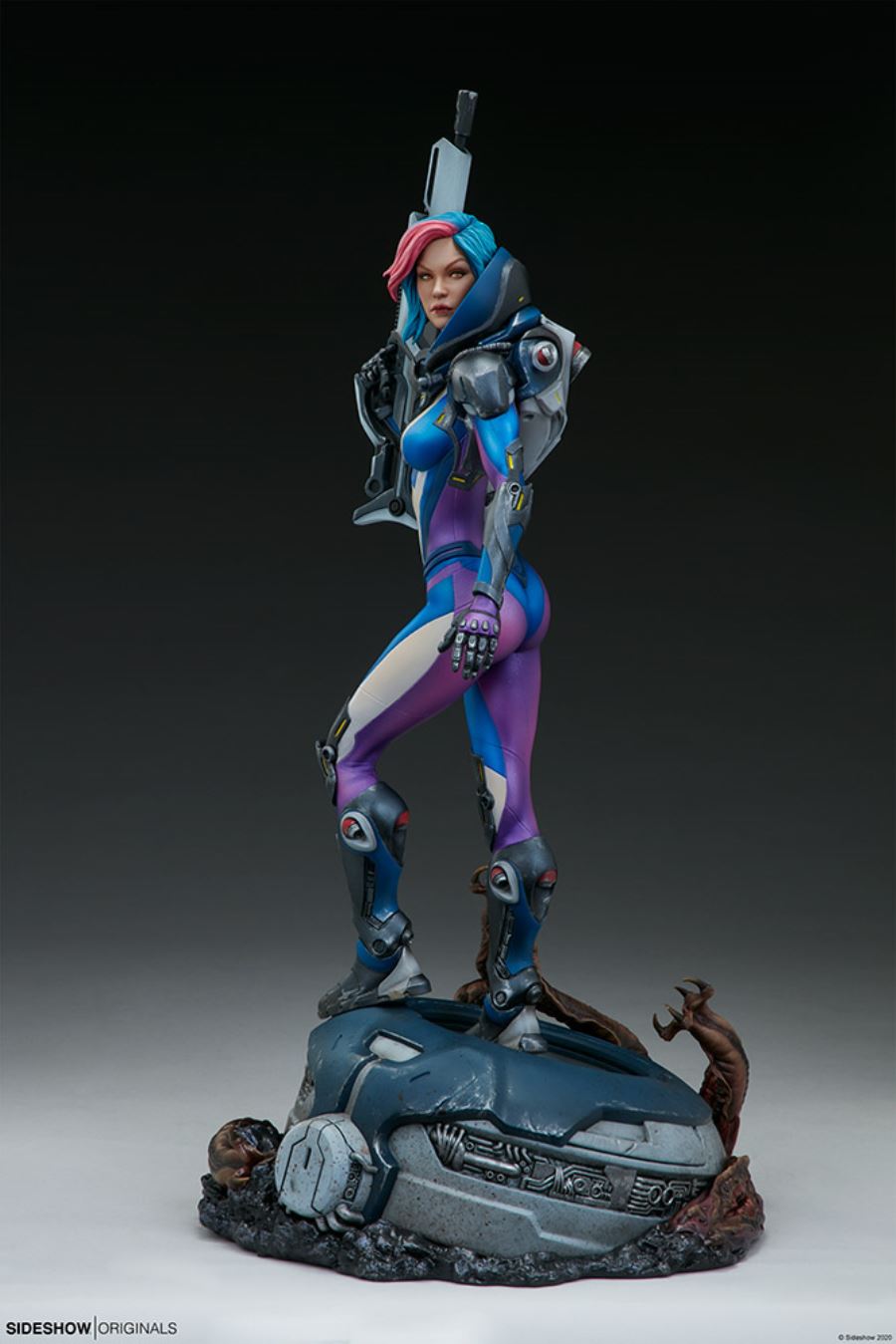 Bounty Hunter Galactic Gun for Hire Statue