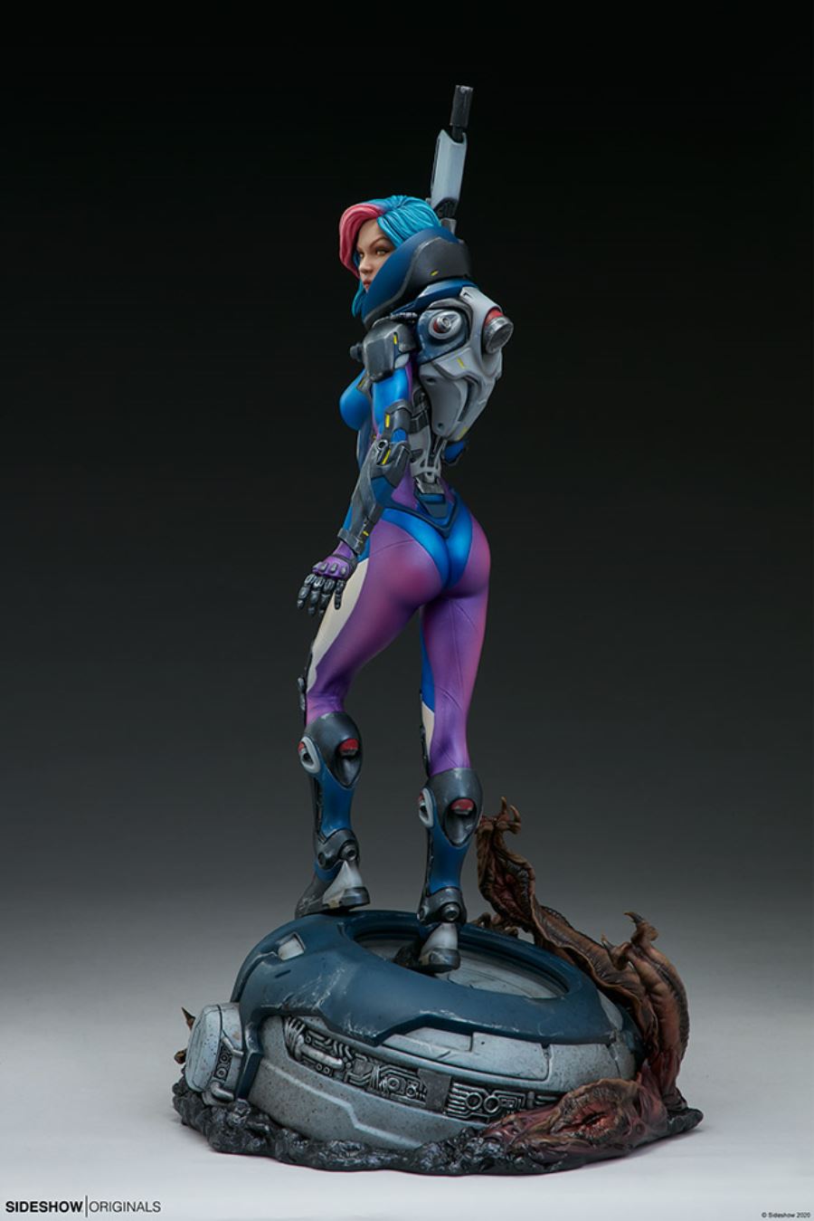 Bounty Hunter Galactic Gun for Hire Statue