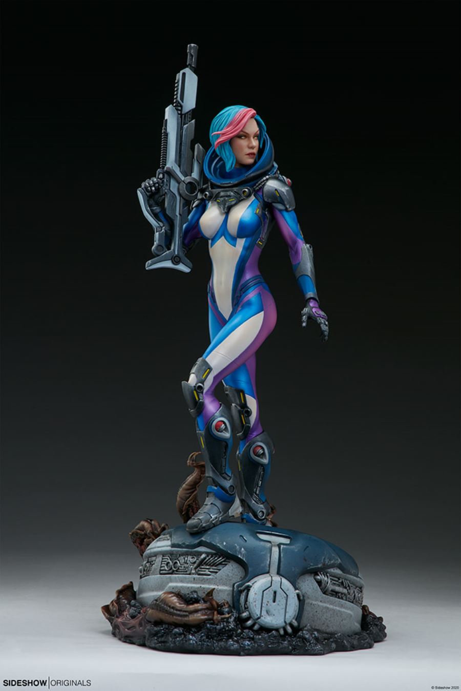 Bounty Hunter Galactic Gun for Hire Statue