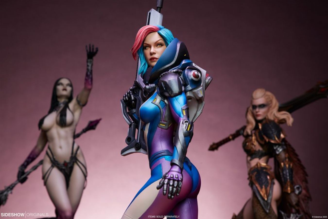 Bounty Hunter Galactic Gun for Hire Statue