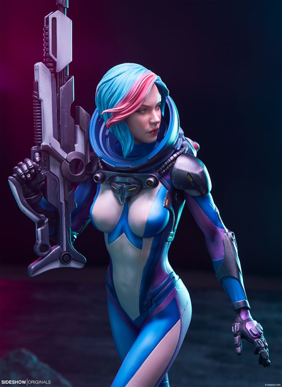Bounty Hunter Galactic Gun for Hire Statue