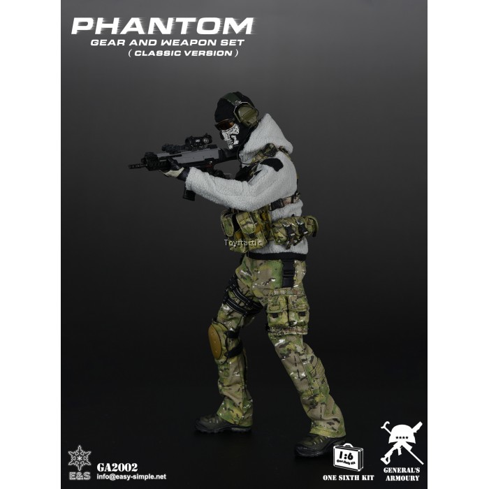 General's Armoury GA2002 Phantom Gear And Weapon Set (Classic Version)