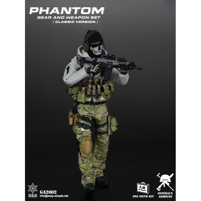 General's Armoury GA2002 Phantom Gear And Weapon Set (Classic Version)