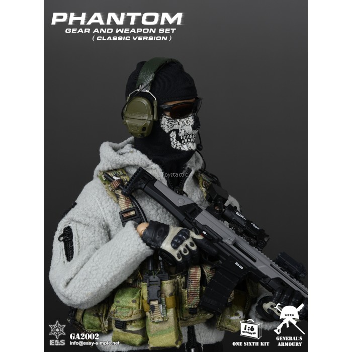 General's Armoury GA2002 Phantom Gear And Weapon Set (Classic Version)
