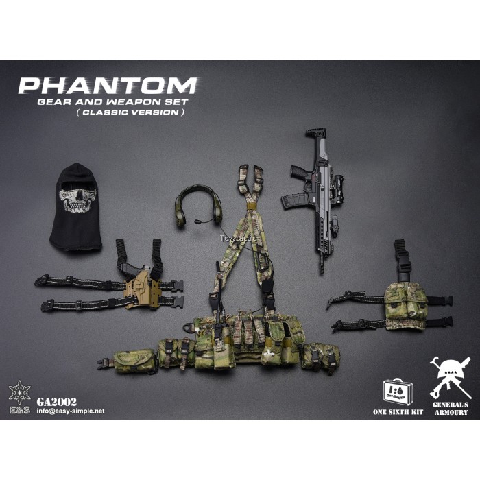 General's Armoury GA2002 Phantom Gear And Weapon Set (Classic Version)