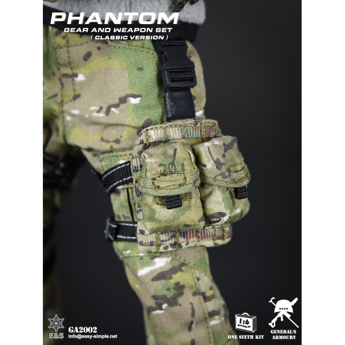 General's Armoury GA2002 Phantom Gear And Weapon Set (Classic Version)