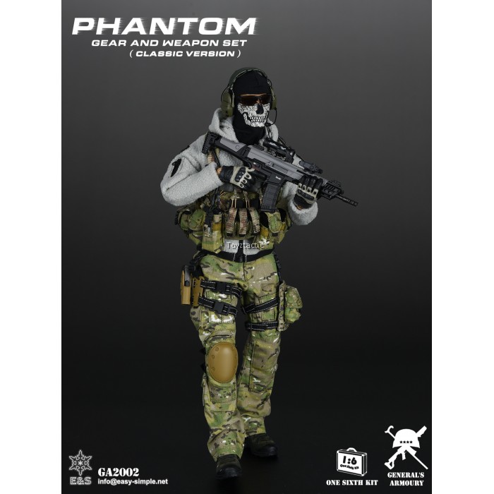 General's Armoury GA2002 Phantom Gear And Weapon Set (Classic Version)
