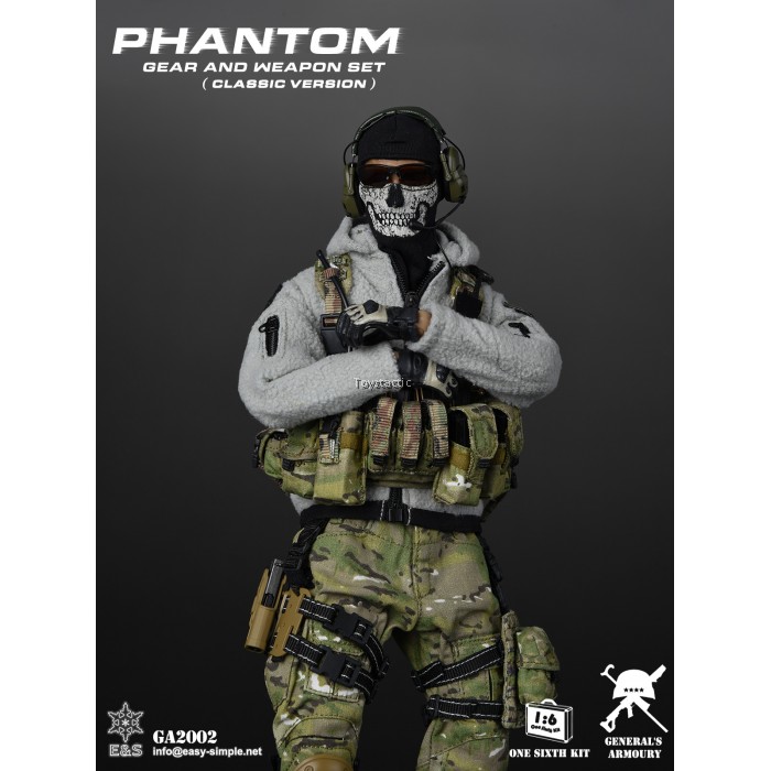 General's Armoury GA2002 Phantom Gear And Weapon Set (Classic Version)