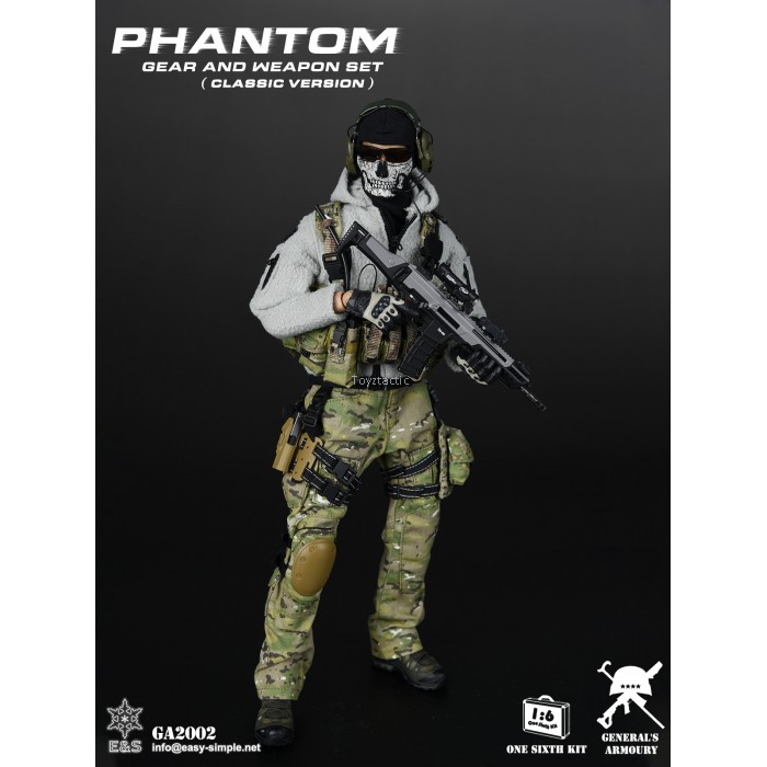 General's Armoury GA2002 Phantom Gear And Weapon Set (Classic Version)