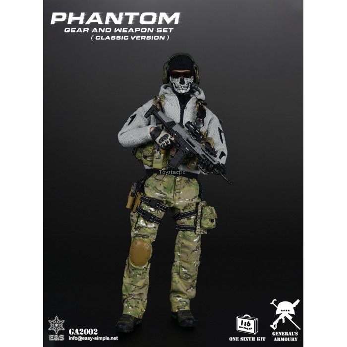 General's Armoury GA2002 Phantom Gear And Weapon Set (Classic Version)