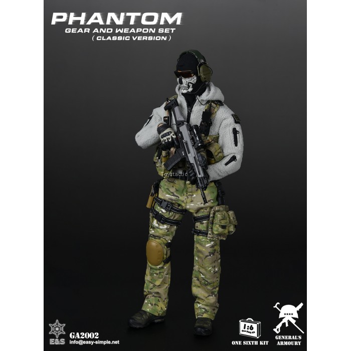 General's Armoury GA2002 Phantom Gear And Weapon Set (Classic Version)