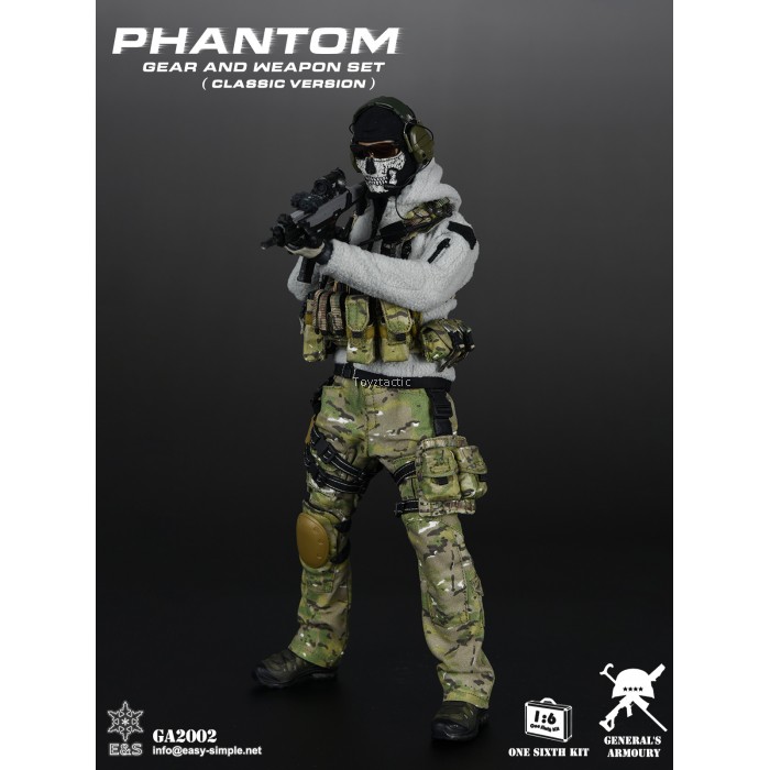 General's Armoury GA2002 Phantom Gear And Weapon Set (Classic Version)