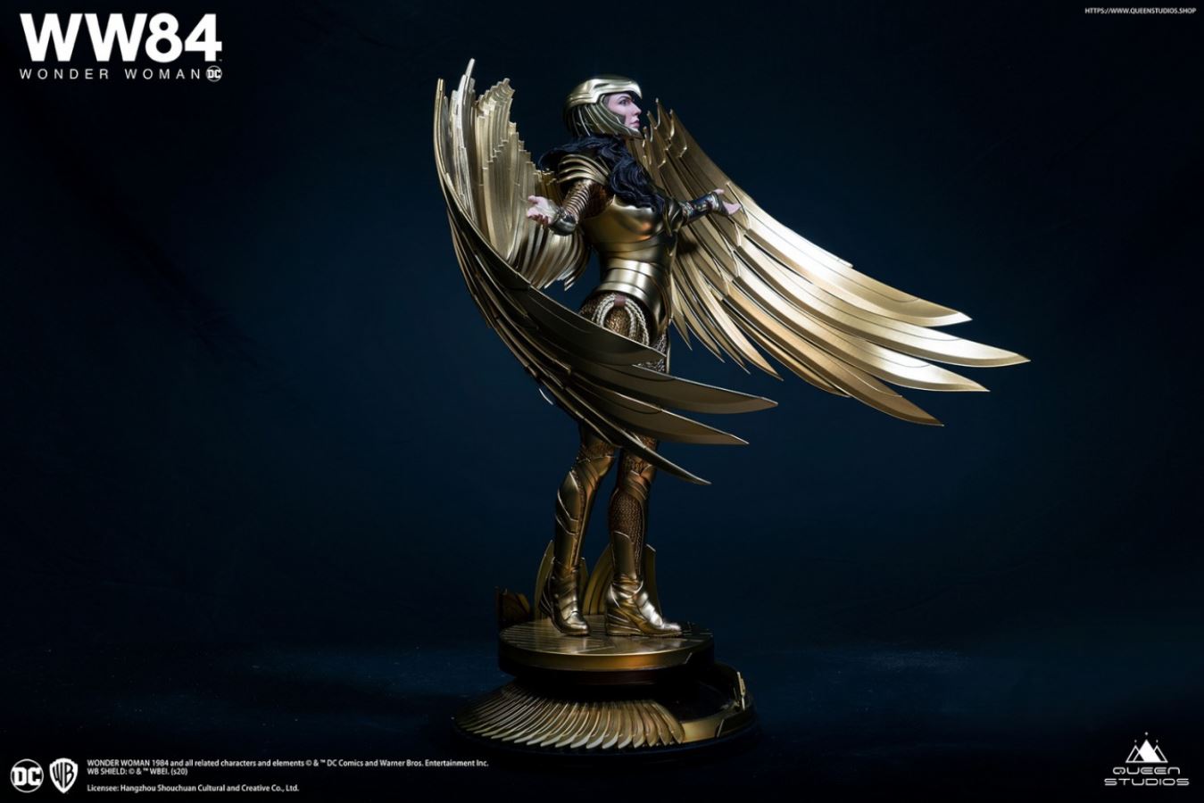 1/4 Wonder Woman 1984 - Flying Eagle Golden Battlegear Wonder Woman Statue