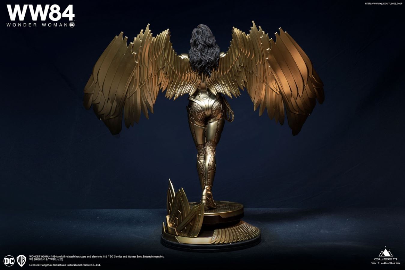 1/4 Wonder Woman 1984 - Flying Eagle Golden Battlegear Wonder Woman Statue