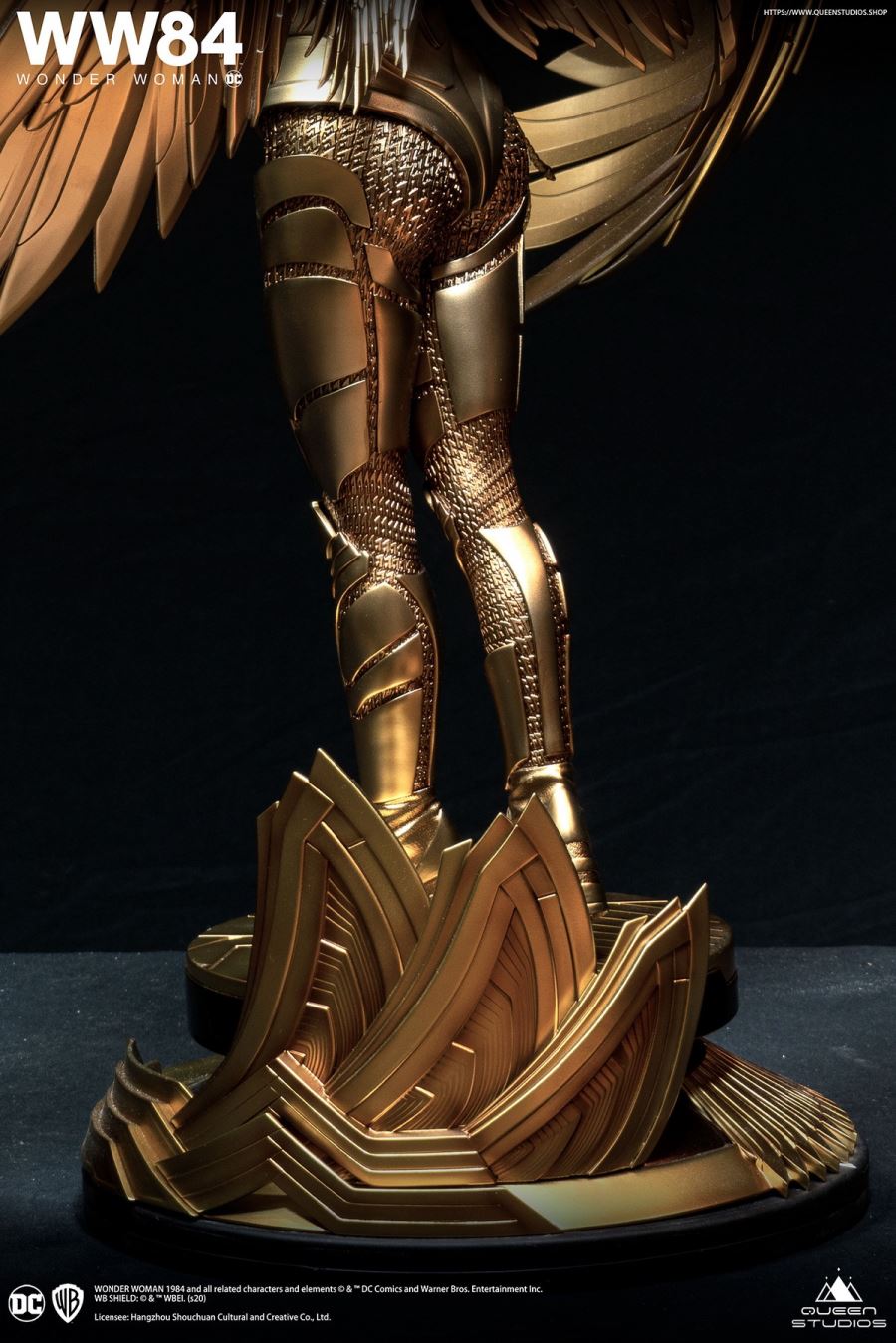 1/4 Wonder Woman 1984 - Flying Eagle Golden Battlegear Wonder Woman Statue