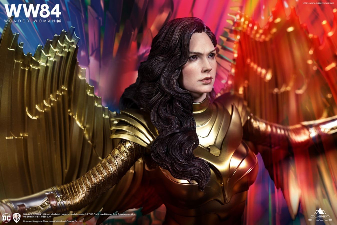 1/4 Wonder Woman 1984 - Flying Eagle Golden Battlegear Wonder Woman Statue