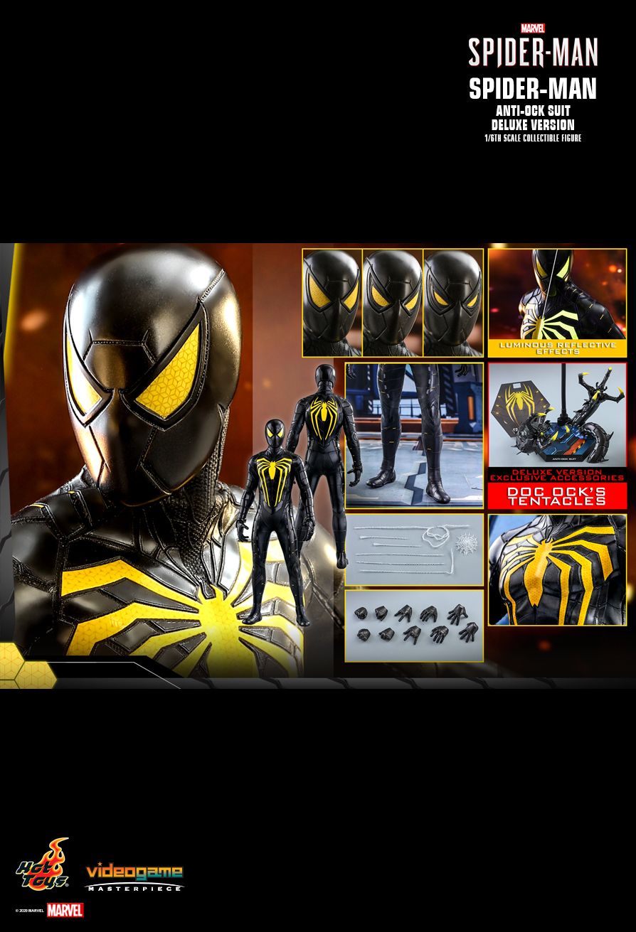 MARVEL'S SPIDER-MAN SPIDER-MAN (ANTI-OCK SUIT) (DELUXE VERSION) 1/6