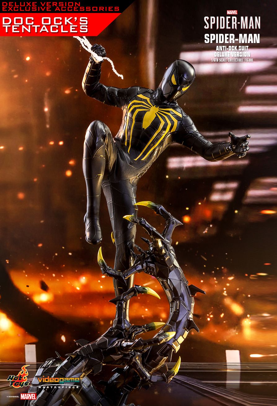 MARVEL'S SPIDER-MAN SPIDER-MAN (ANTI-OCK SUIT) (DELUXE VERSION) 1/6